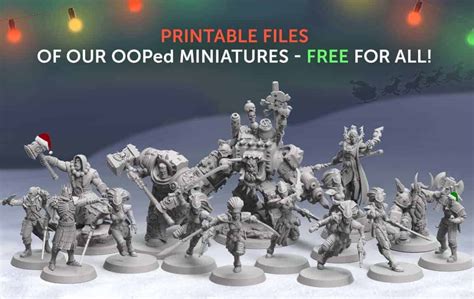 FREE STL Download: OOP Artel W Miniatures Are Back!.